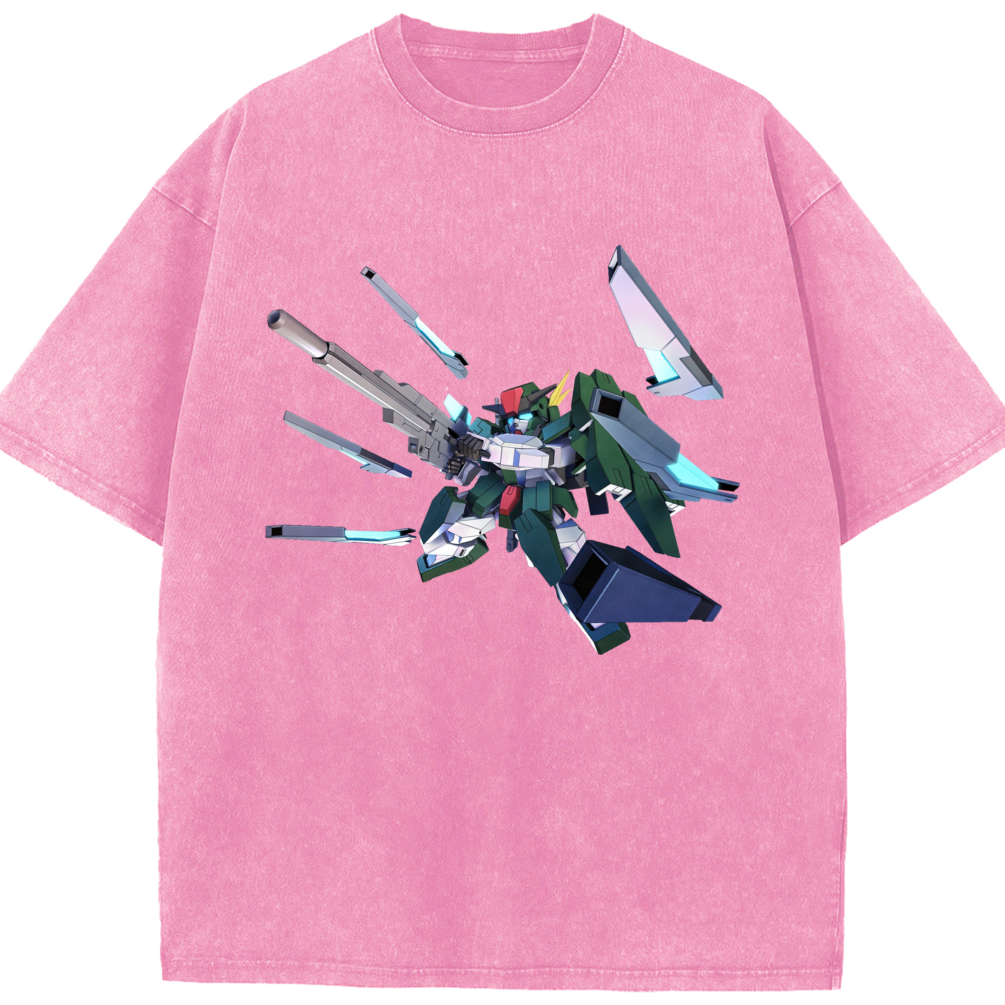 （画像用） 機動戦士ガンダム Mobile Suit Gundam 綿100% ヴィンテージ風 半袖Tシャツ（フロントプリント）
